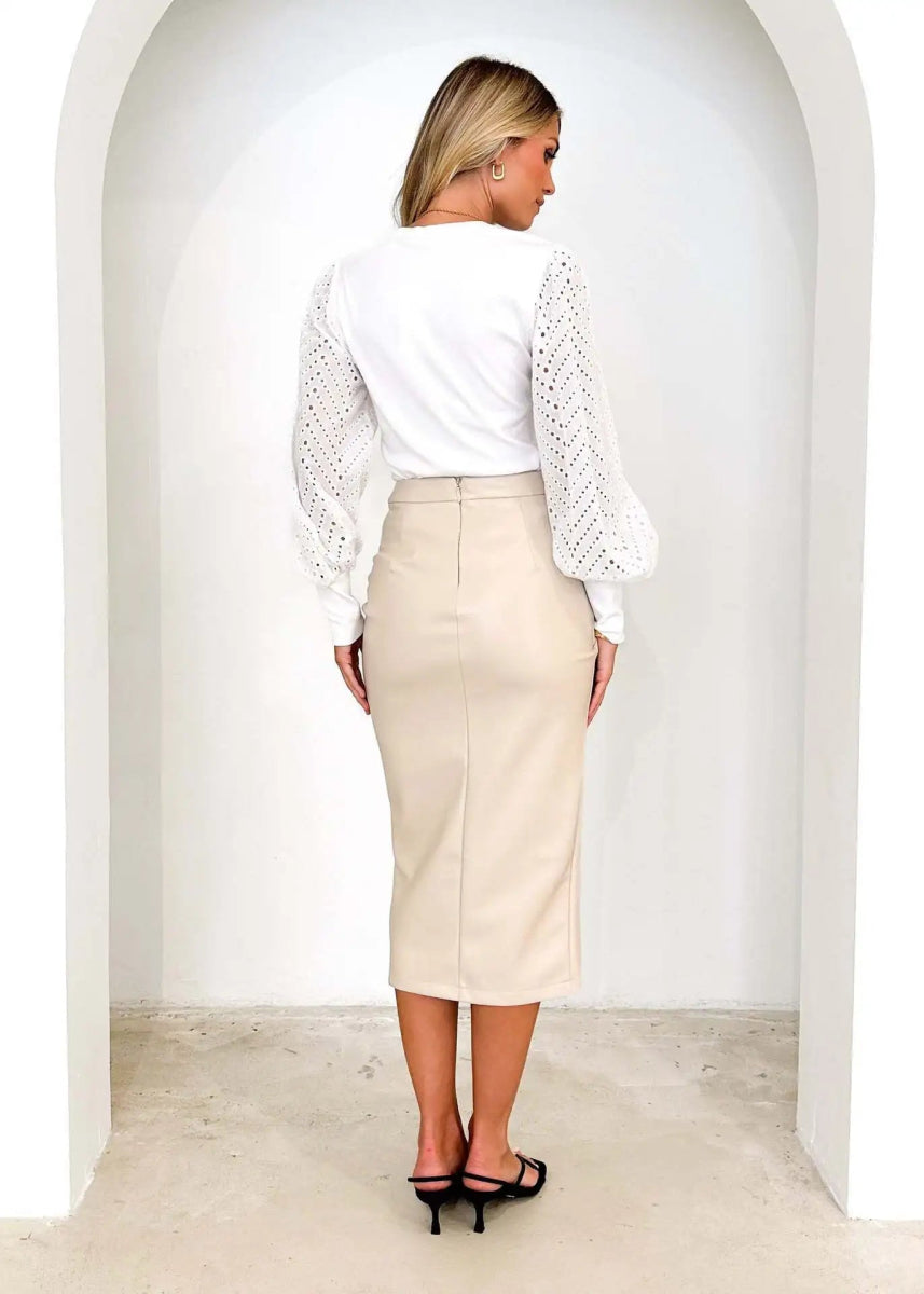 Jupe Courte Plissée Vintage - Louise Vintage