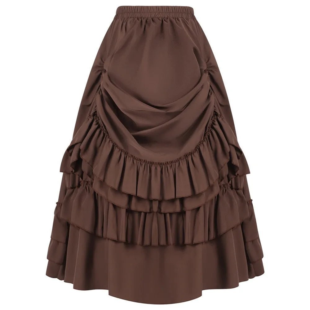 Jupe Marron Vintage - Louise Vintage