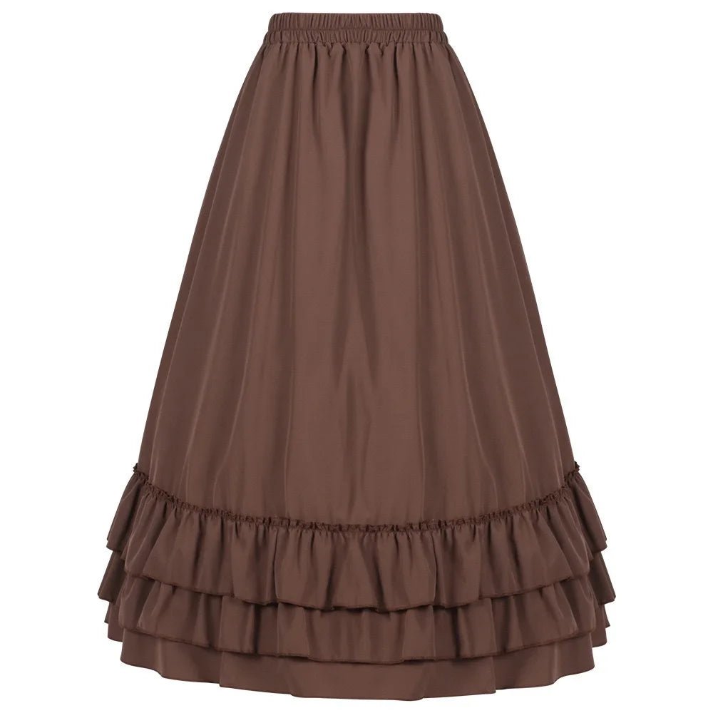Jupe Marron Vintage - Louise Vintage
