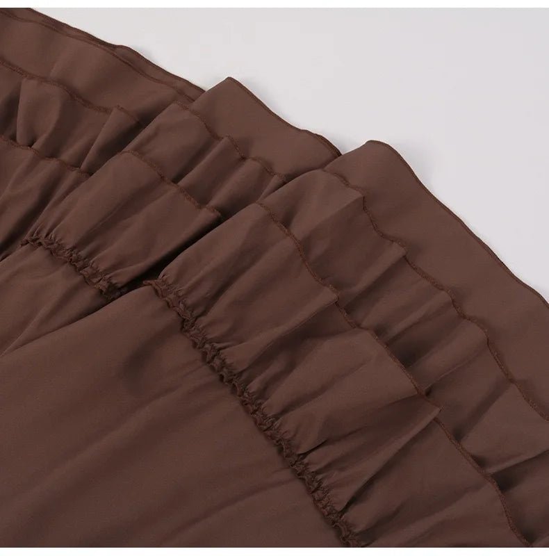 Jupe Marron Vintage - Louise Vintage