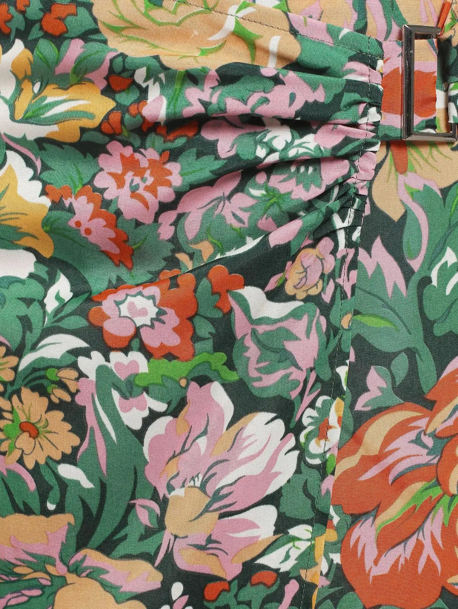 Jupe Midi Fendue Devant Vintage - Louise Vintage