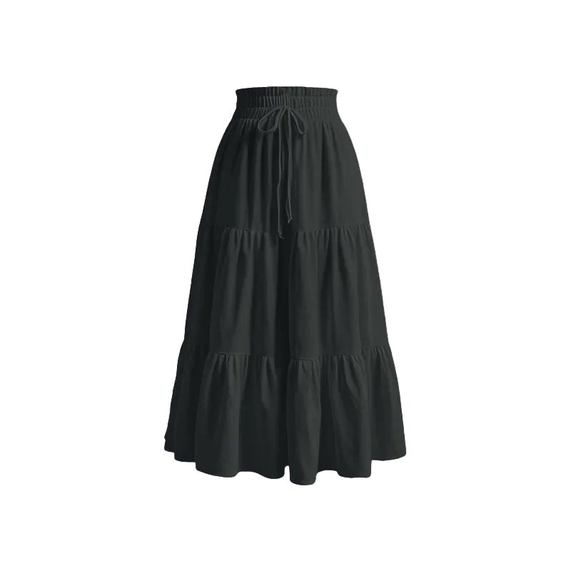 Jupe Midi Noire Vintage - Louise Vintage