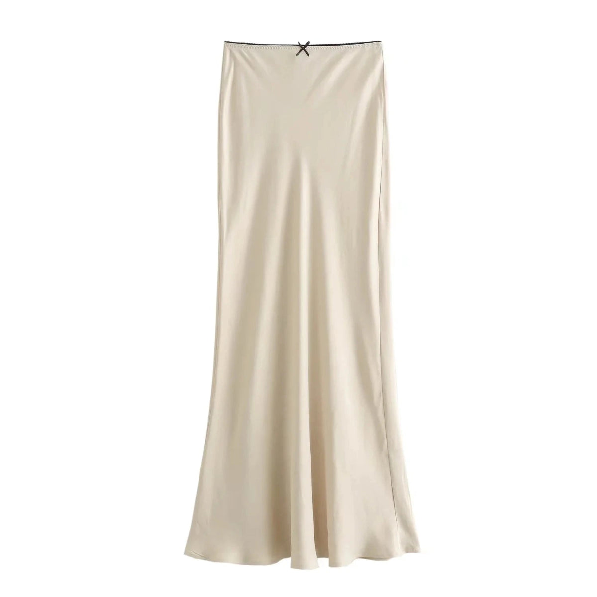 Jupe Midi Vintage Femme Beige - Louise Vintage