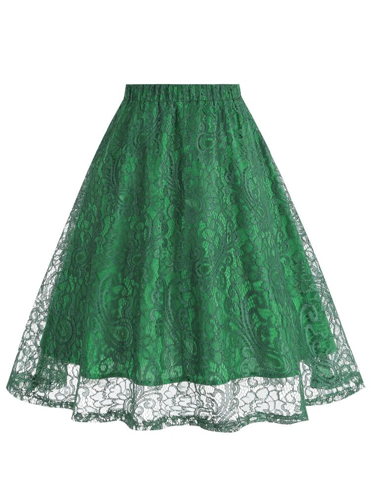 Jupe Verte Vintage - Louise Vintage