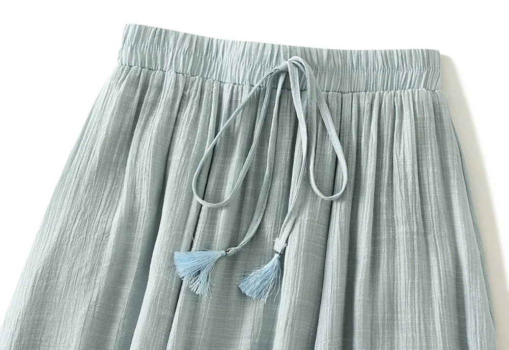 Jupe Vintage Bohême Bleu - Louise Vintage