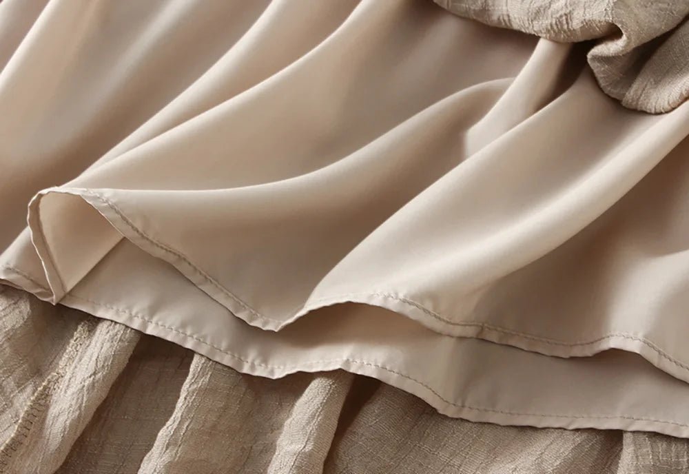 Jupe Vintage Bohême Kaki - Louise Vintage