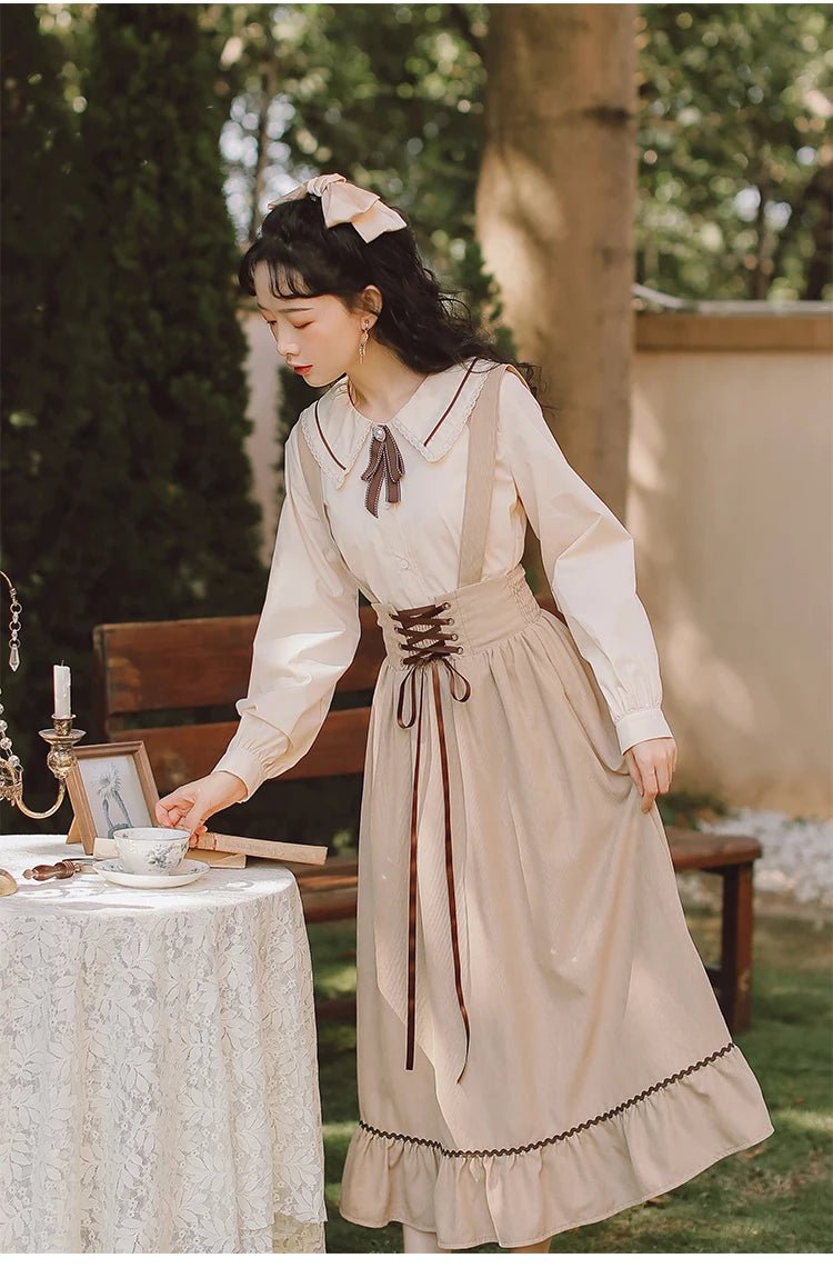 Jupe Vintage Bretelles - Louise Vintage