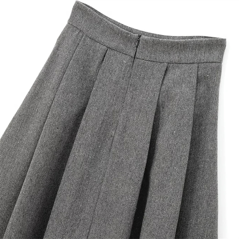 Jupe Vintage Gris - Louise Vintage