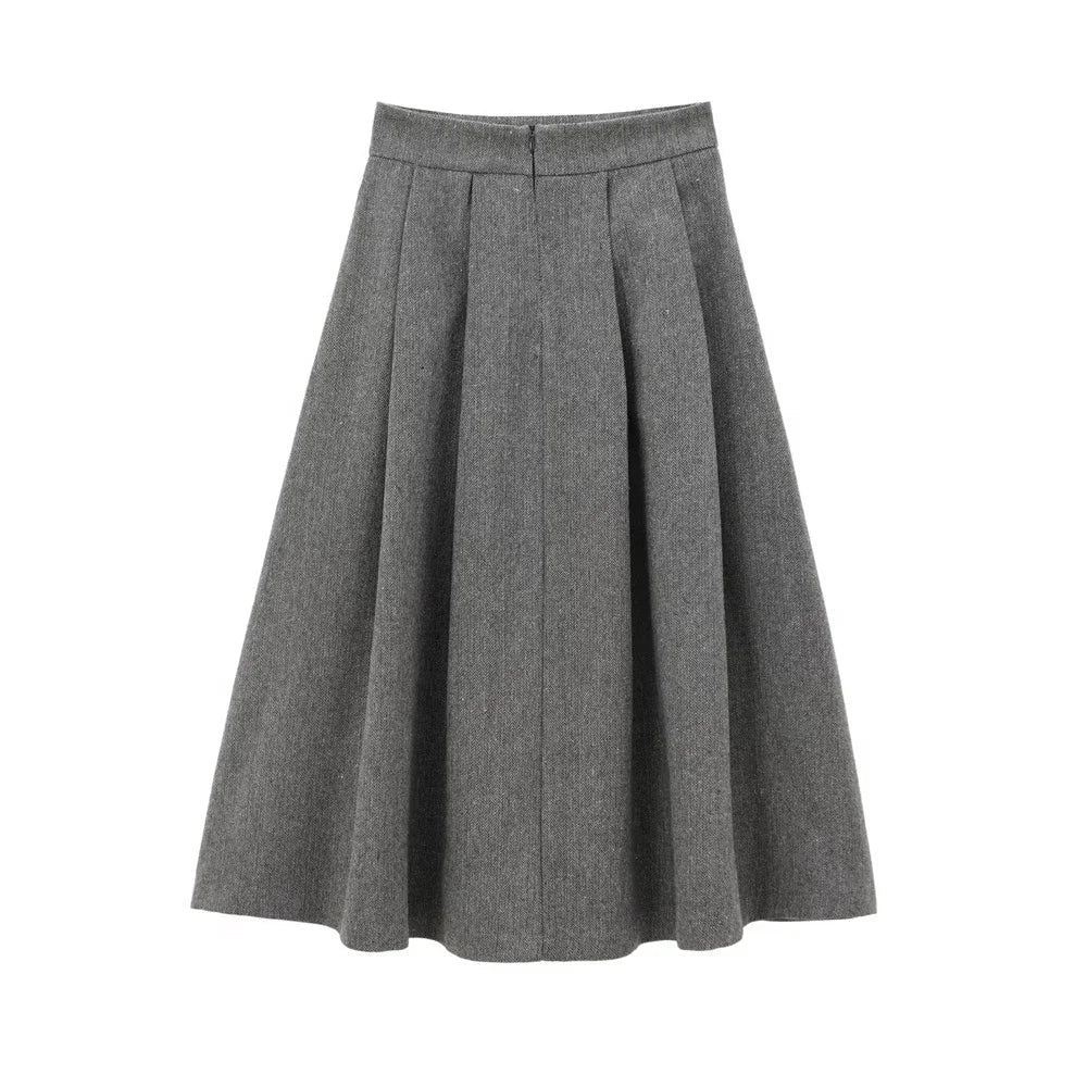 Jupe Vintage Gris - Louise Vintage