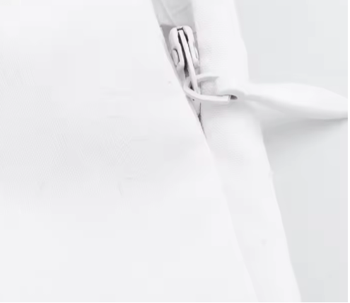 Jupe Vintage Taille Haute Blanc - Louise Vintage