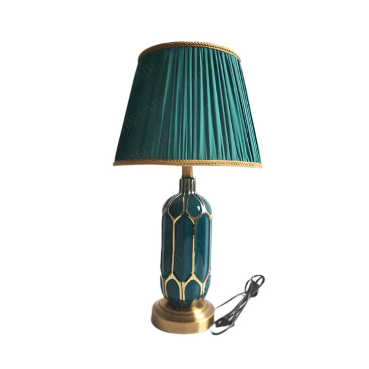 Lampe Art Déco Vintage Bleu - Louise Vintage