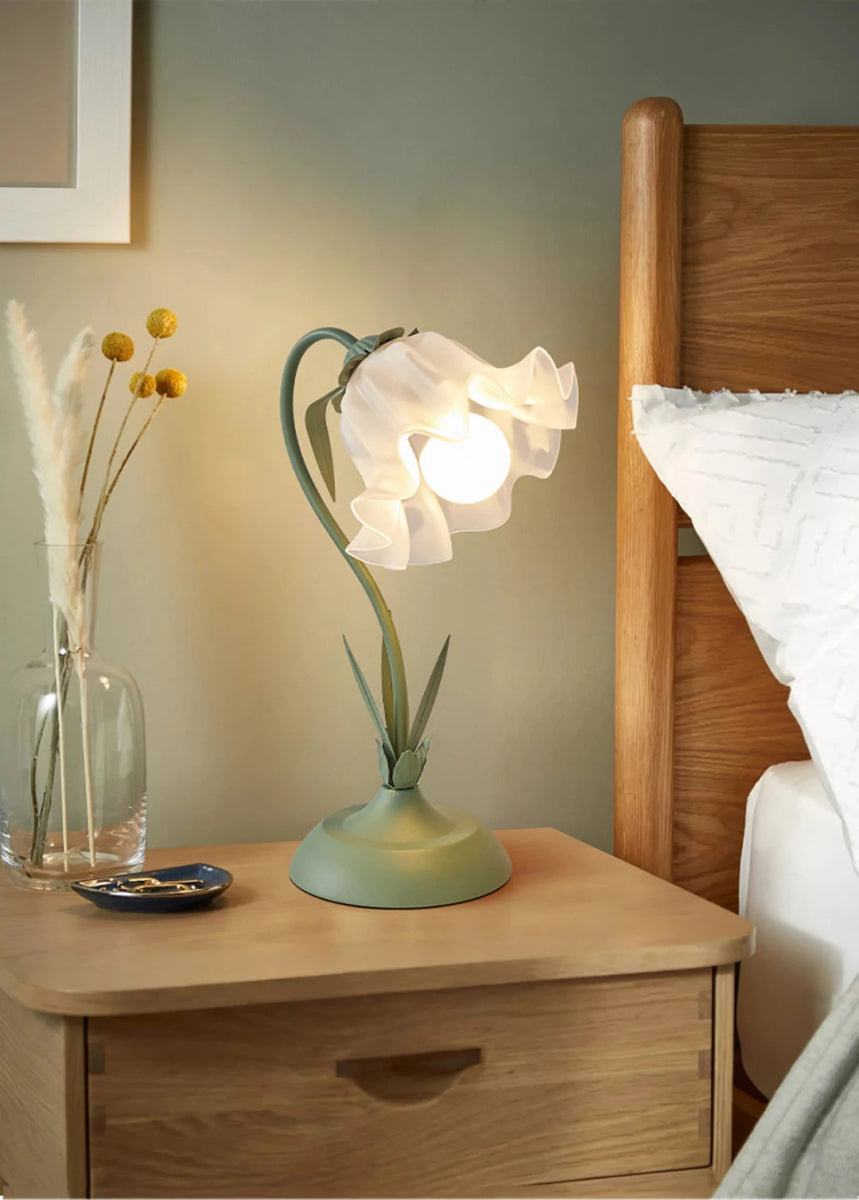 Lampe Art Déco Vintage Vert - Louise Vintage