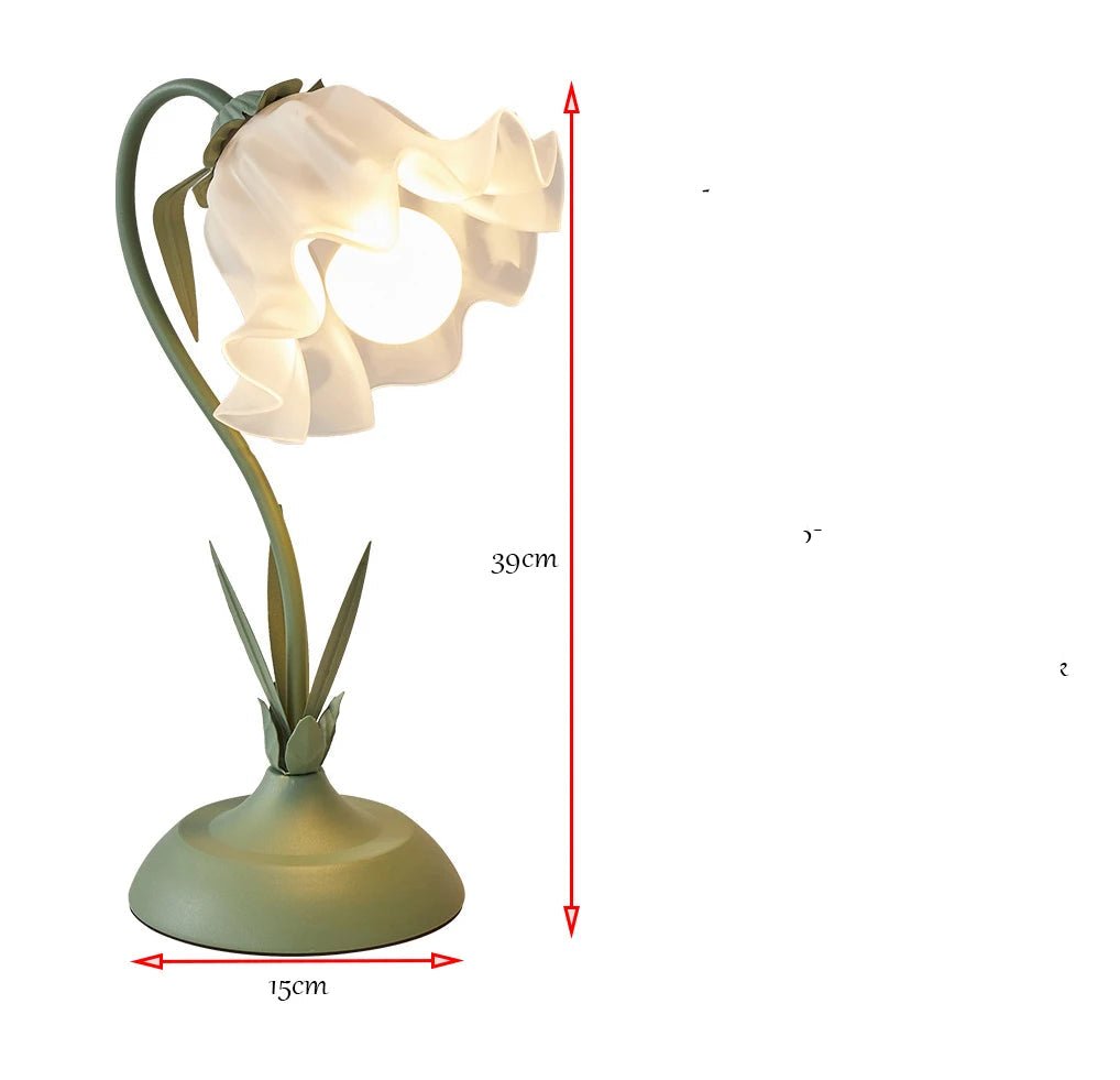 Lampe Art Déco Vintage Vert - Louise Vintage