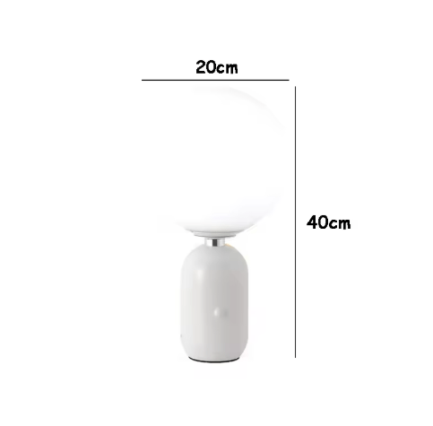 Lampe Industrielle Vintage Design Blanc - Louise Vintage