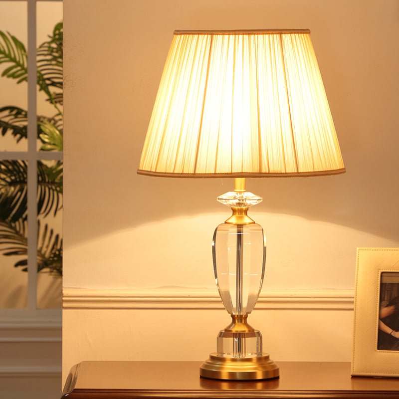 Lampe Pied Cristal Vintage - Louise Vintage