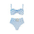 Maillot de Bain Année 60 Vintage Bleu - Louise Vintage
