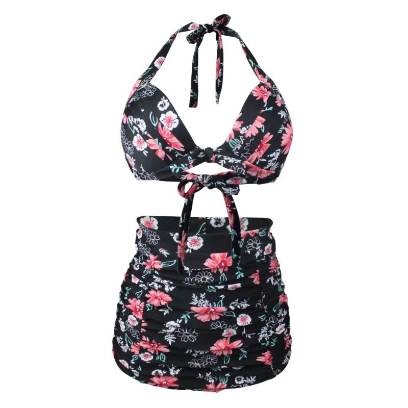 Maillot de Bain Taille Haute Vintage - Louise Vintage