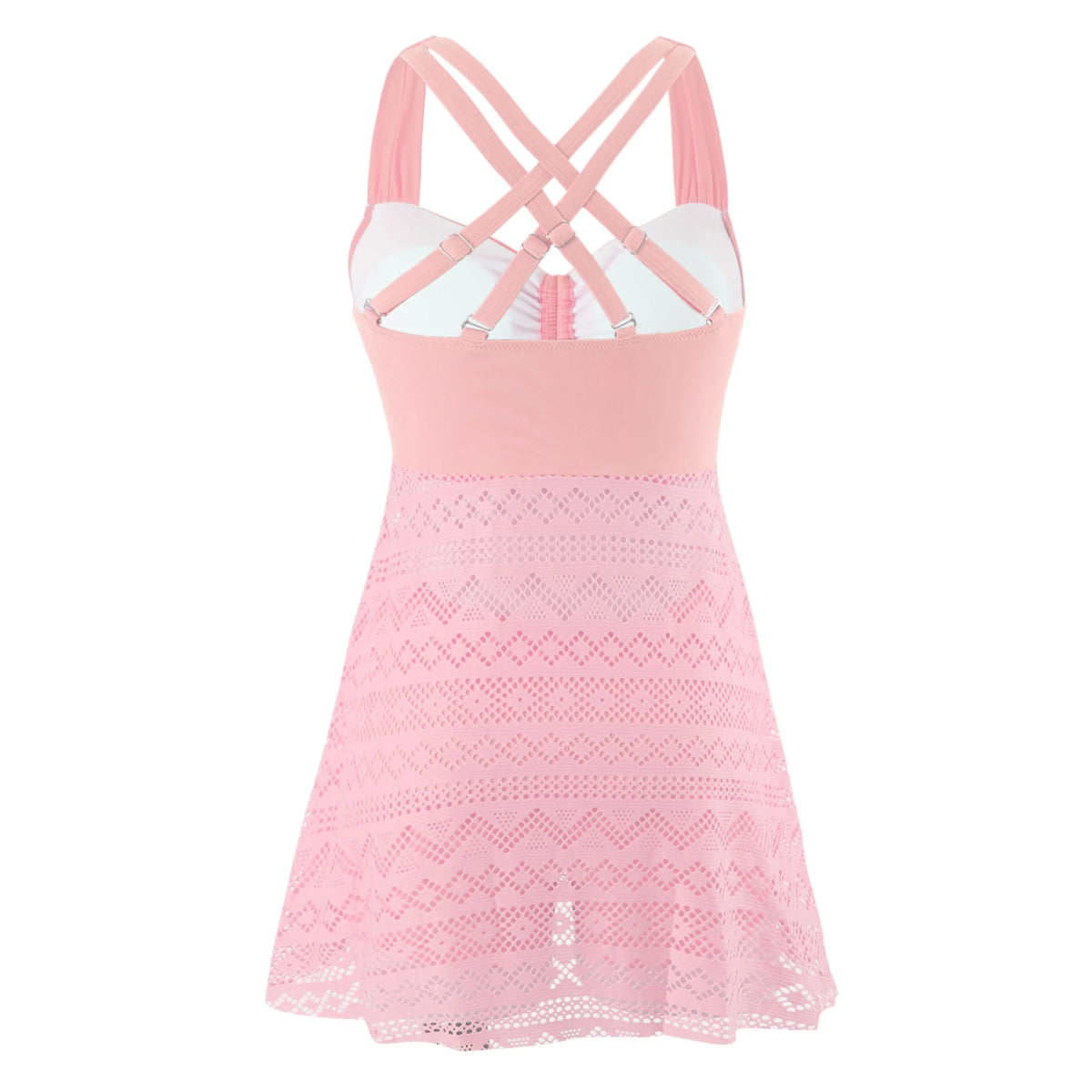 Maillot de Bain Vintage Volant Orange Fleurs - Louise Vintage