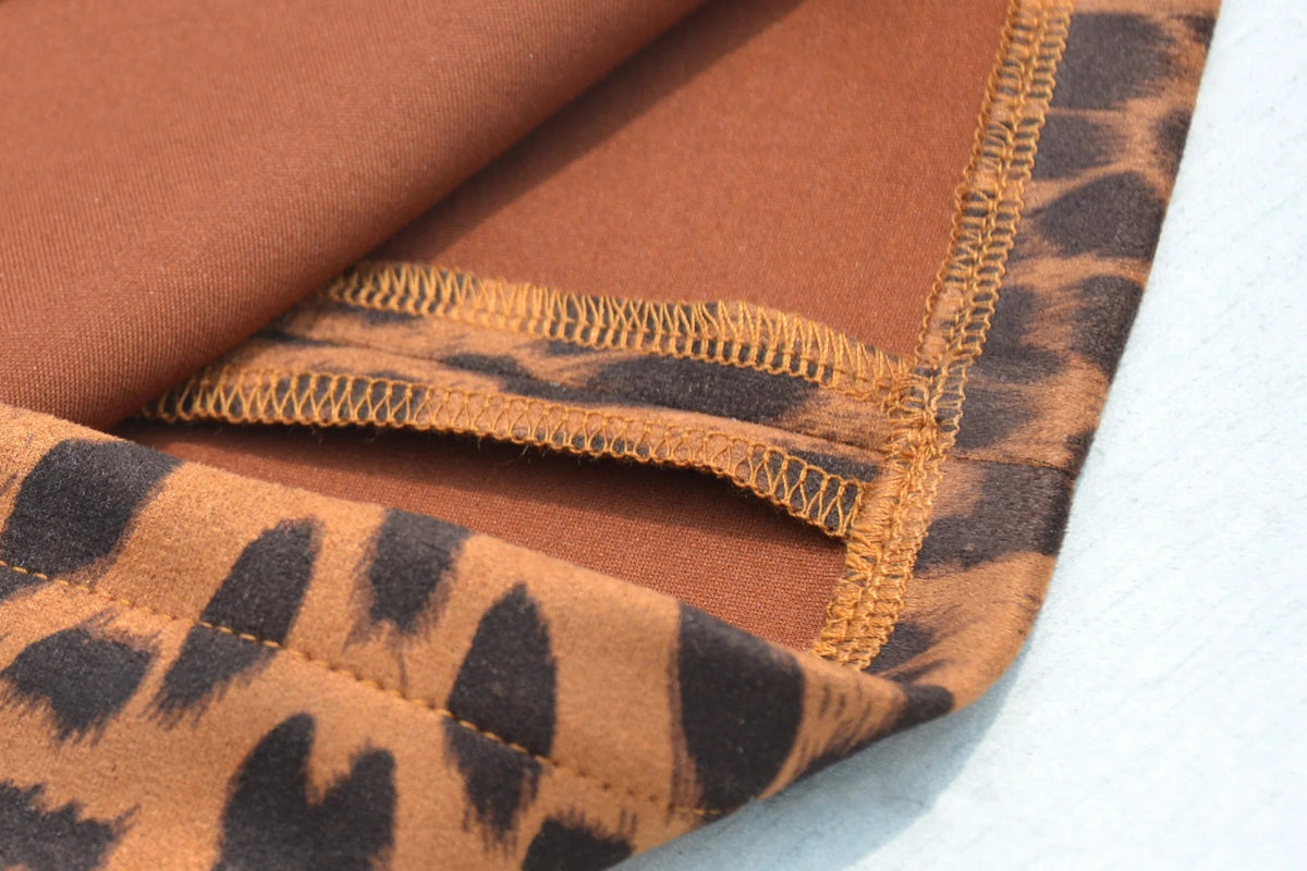 Mini Jupe Vintage Léopard - Louise Vintage