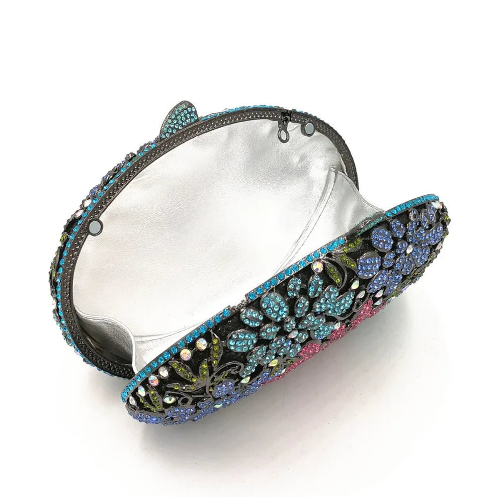 Petit Sac à Main Vintage Perles Noir - Louise Vintage