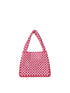 Petit Sac à Main Vintage Perles Rose - Louise Vintage