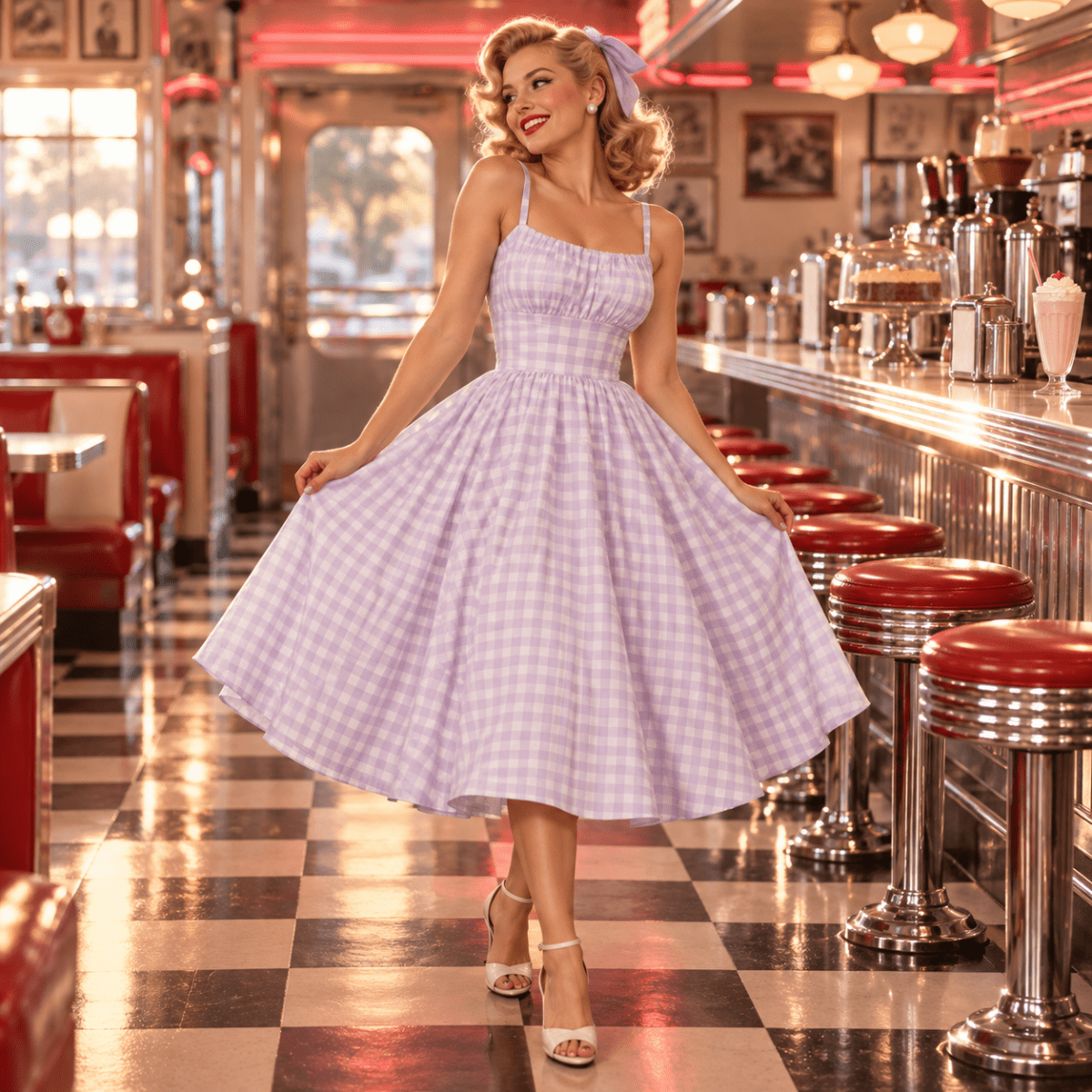 Petite Robe Année 50 - Louise Vintage