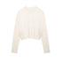 Pull Années 70 Blanc - Louise Vintage