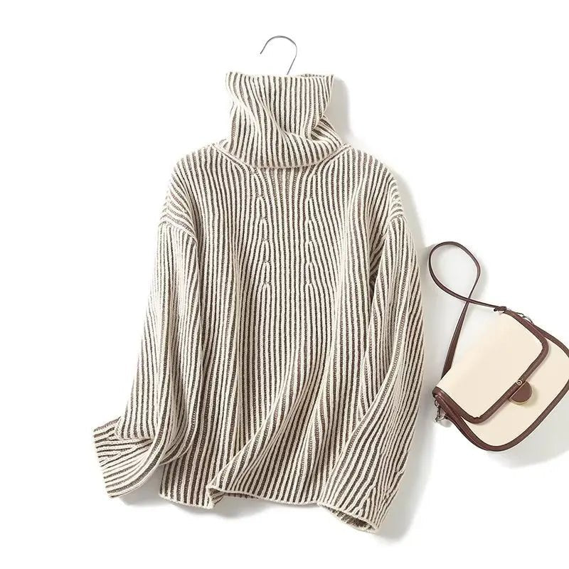 Pull Large Vintage Beige - Louise Vintage