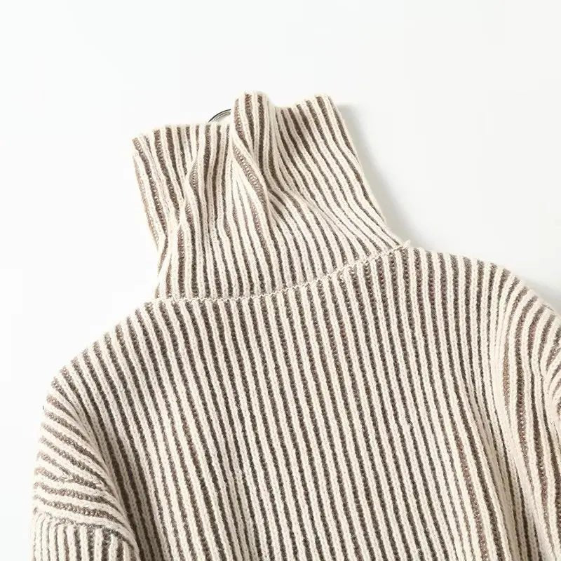 Pull Large Vintage Beige - Louise Vintage