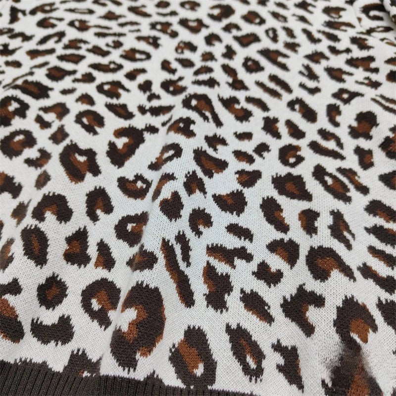 Pull Léopard Vintage - Louise Vintage