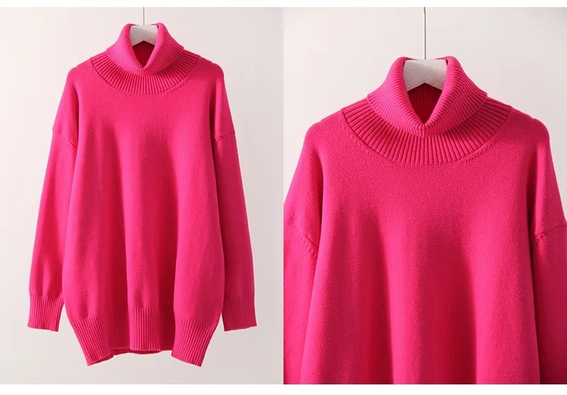 Pull Oversize Vintage Rose - Louise Vintage