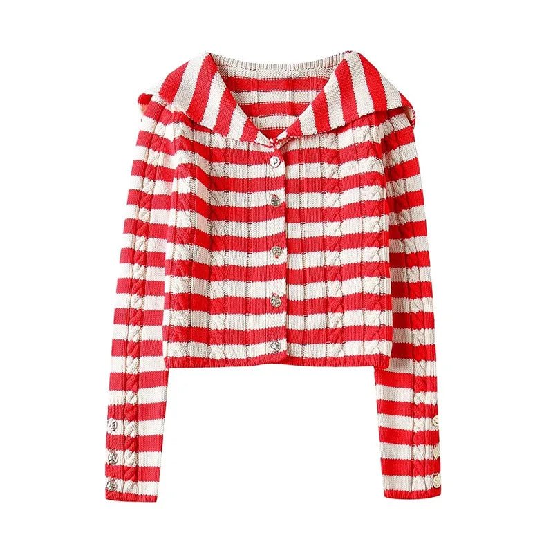 Pull Pecheur Bouton Vintage Femme - Louise Vintage