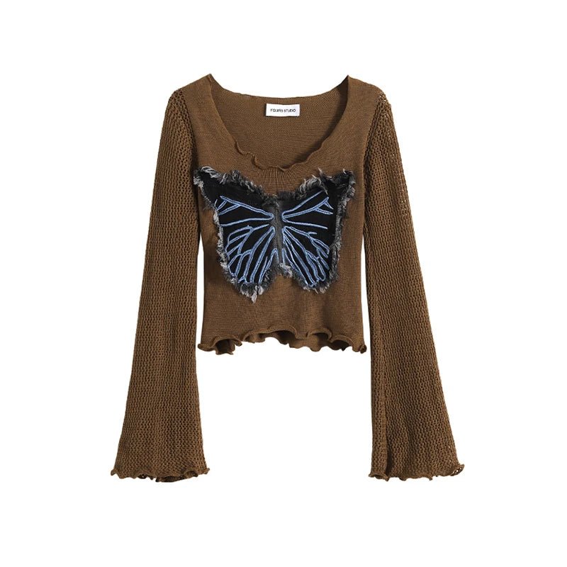 Pull Vintage Manches Evasées - Louise Vintage