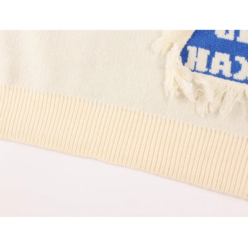 Pull Vintage Outfit Beige - Louise Vintage