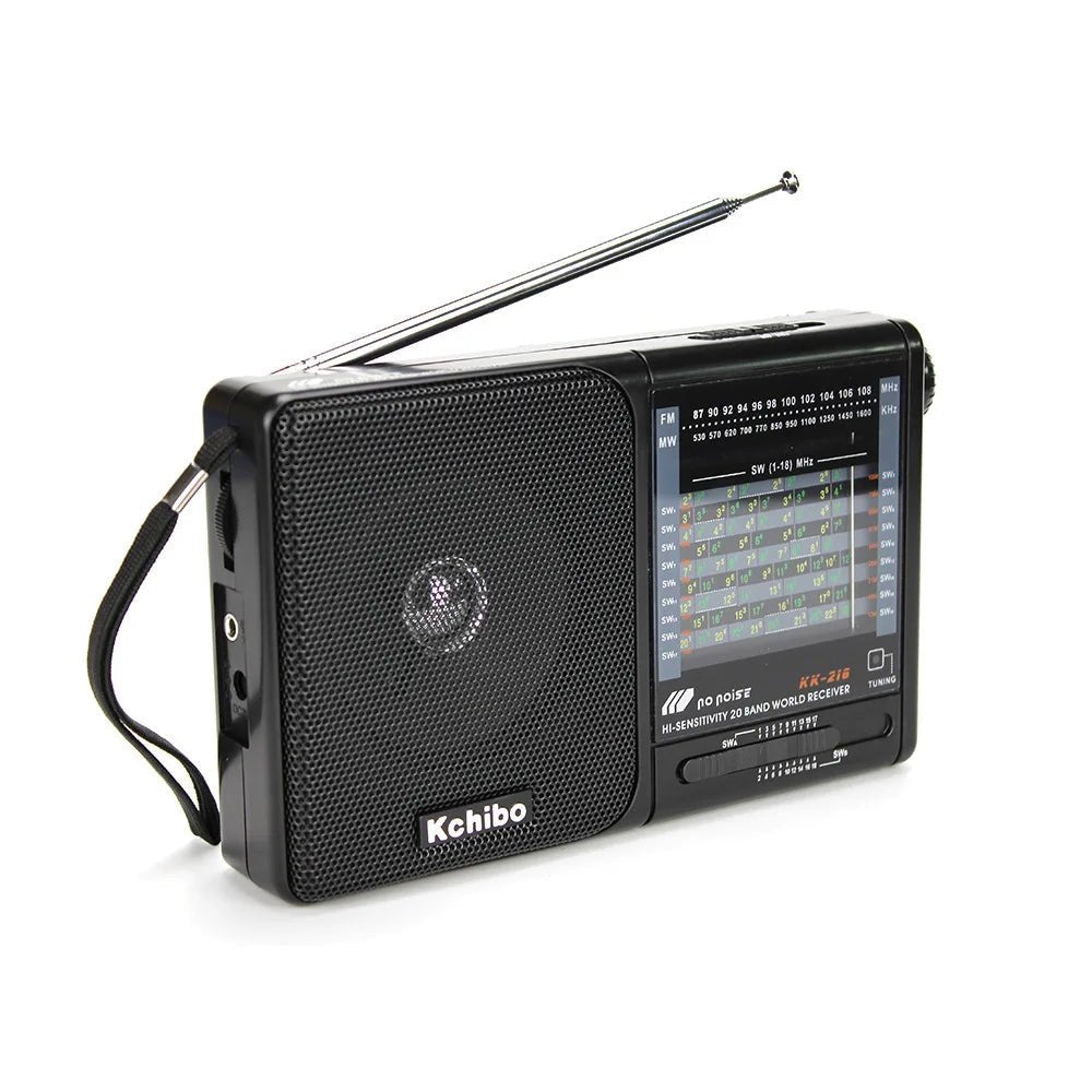 Radio Vintage Numérique Noir - Louise Vintage