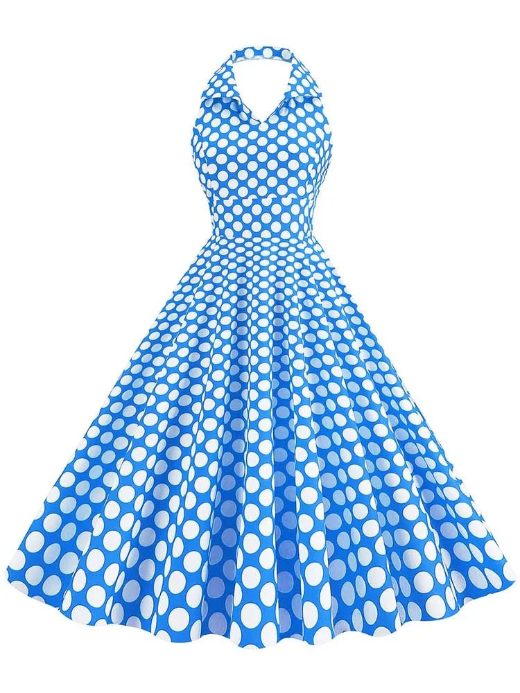 Robe à Pois Année 50 pas Cher - Louise Vintage