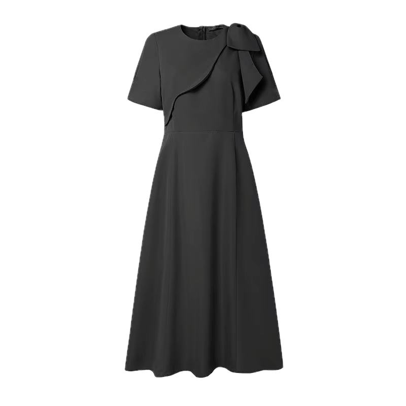 Robe Année 40 45 Noir - Louise Vintage