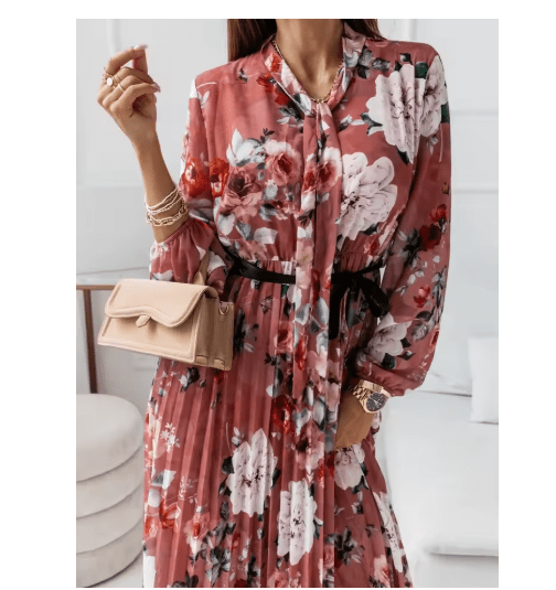 Robe Année 40 avec Noeud - Louise Vintage
