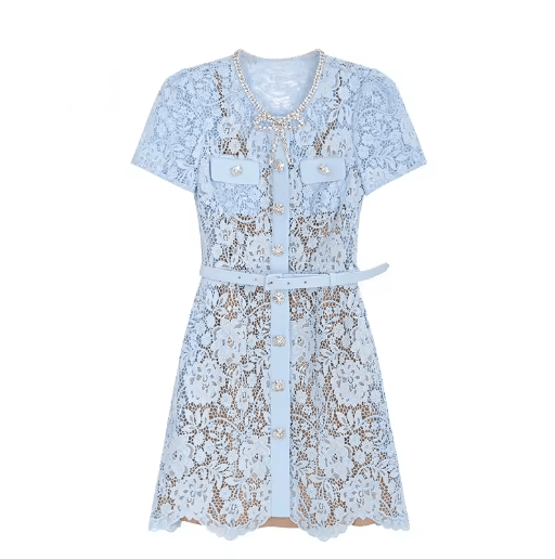 Robe Année 40 Dentelle - Louise Vintage