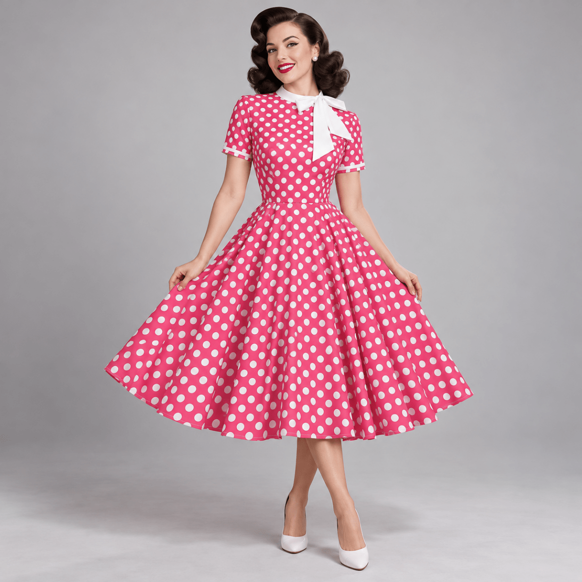 Robe Année 50 Jeune Fille - Louise Vintage