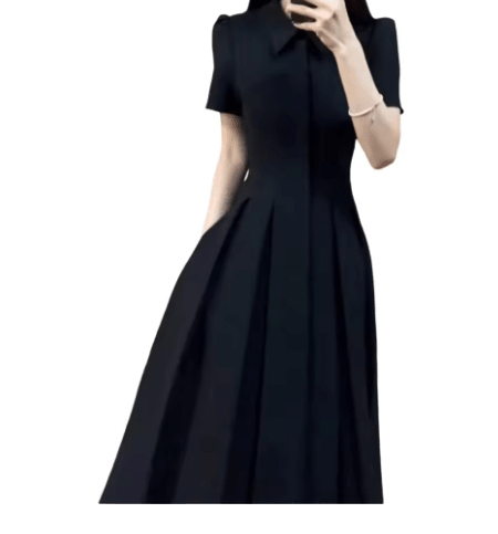 Robe Année 50 Noire - Louise Vintage