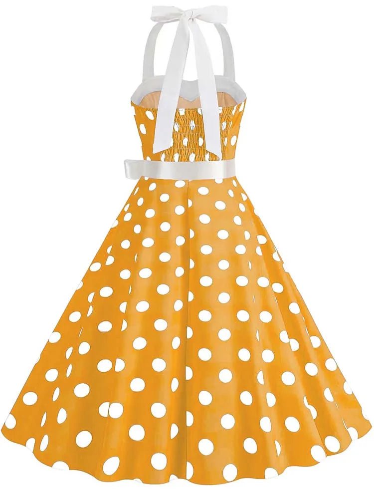 Robe Année 50 Pin Up Couleurs - Louise Vintage