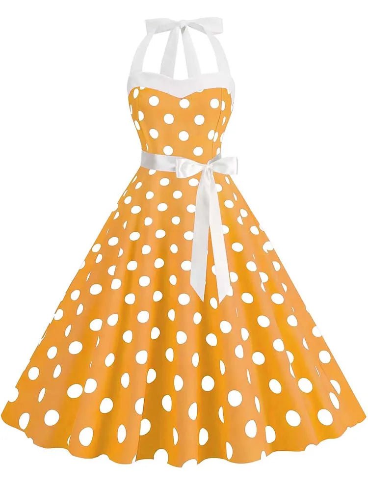 Robe Année 50 Pin Up Couleurs - Louise Vintage