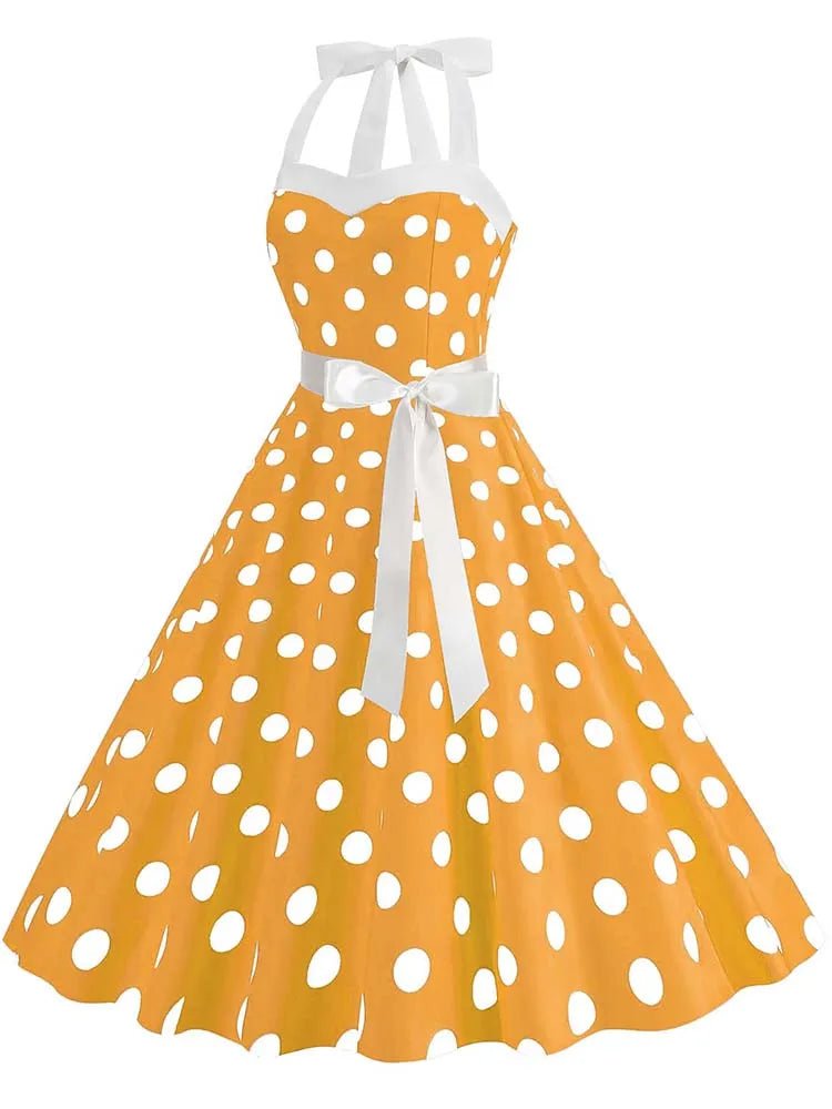 Robe Année 50 Pin Up Couleurs - Louise Vintage