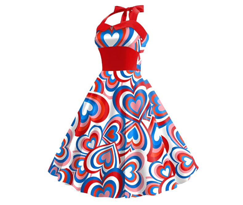 Robe Année 50 Pin Up pas Cher Douceur - Louise Vintage