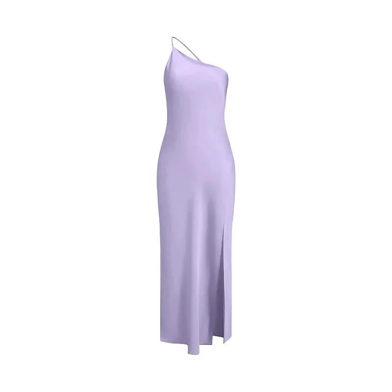 Robe Année 60 70 Violet - Louise Vintage