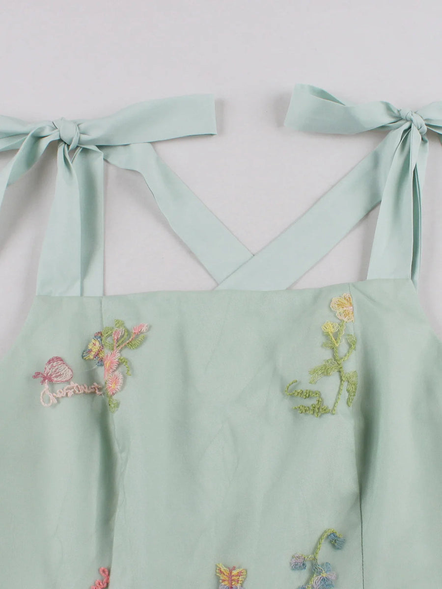 Robe Année 60 Pour Mariage Verte - Louise Vintage