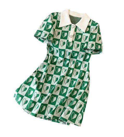 Robe Année 70 Carreaux - Louise Vintage