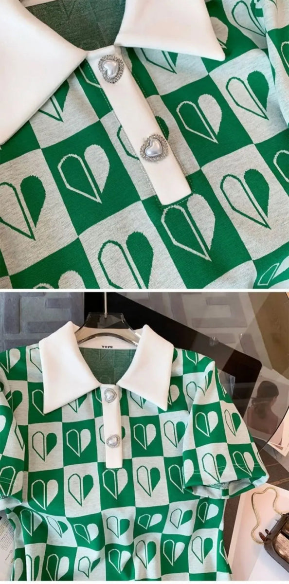 Robe Année 70 Carreaux - Louise Vintage