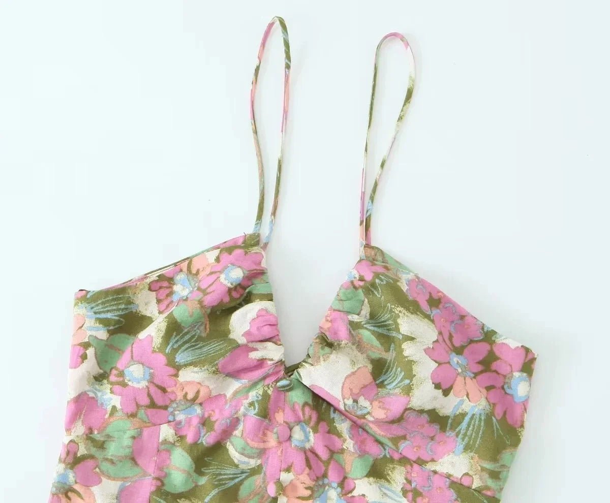 Robe Année 70 Chic Hippie - Louise Vintage